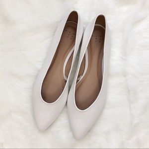 A New Day Pointy White Flats